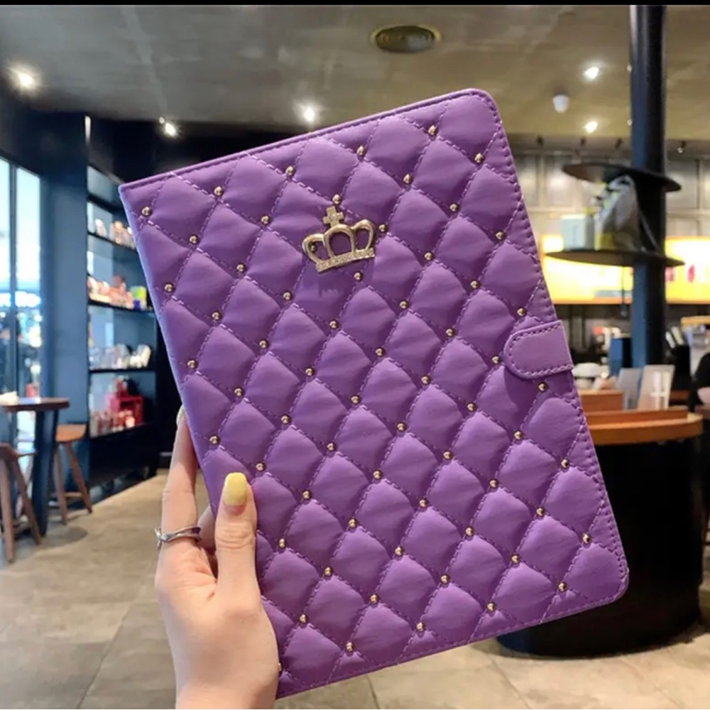 iPad Case purple 9th Gen 10.2